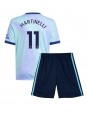 Arsenal Gabriel Martinelli #11 Alternativní dres pro děti 2024-25 Krátký Rukáv (+ trenýrky)